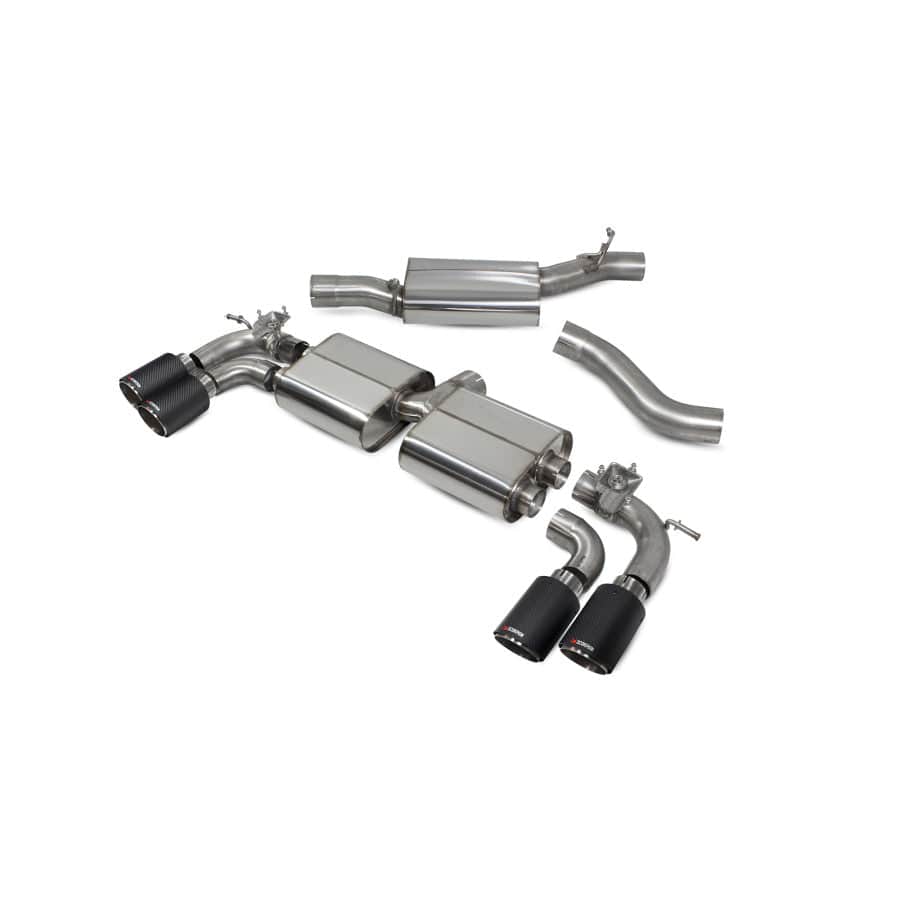 Scorpion Audi S3 2.0T 8V Resonated Cat-back Exhaust System - ML Performance UK