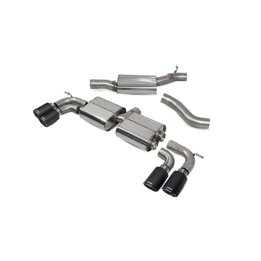 Scorpion Audi S3 2.0T 8V Resonated Cat-back Exhaust System - ML Performance UK