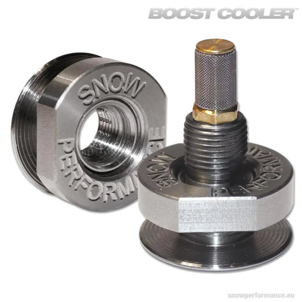 Snow Performance Boost Cooler Water Injection Nozzle Mounting Adapter - Steel