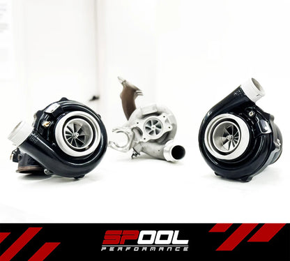 Spool Performance BMW S58 IFX TT Upgraded Full Frame Twin Turbo Kit (Inc. G87 M2, G80 M3 & G82 M4)