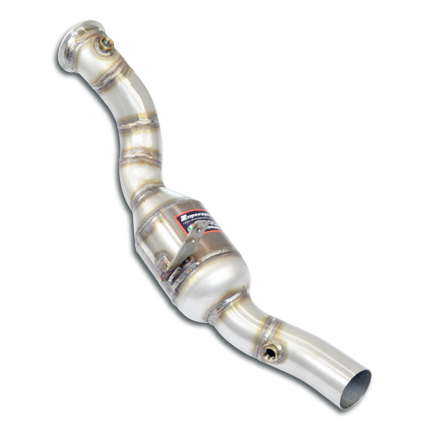 Supersprint Maserati Ghibli Trofeo Metallic Catalytic Downpipe - Right