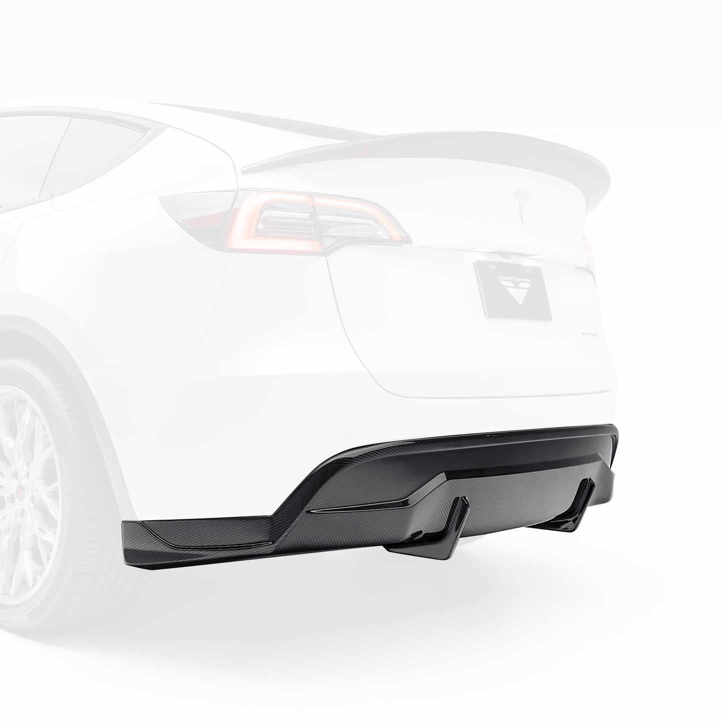 Vorsteiner TEV2050 Tesla Model Y Aero Rear Diffuser | ML Performance