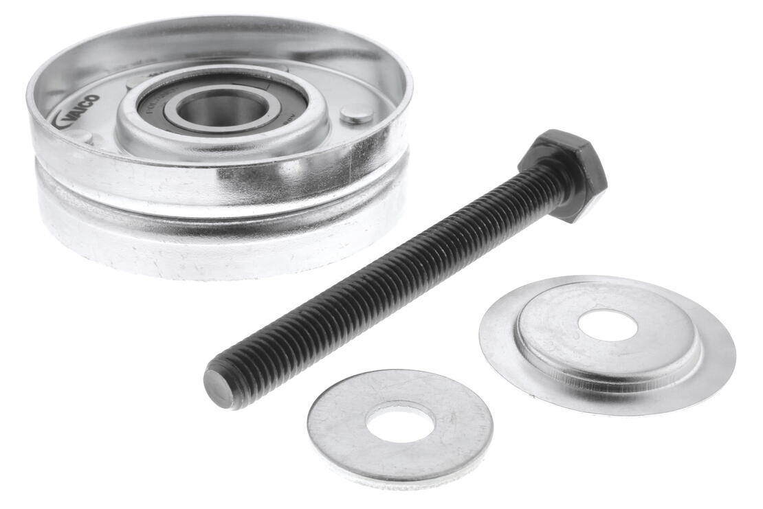 VAICO V104615 Deflection/Guide Pulley, V-Ribbed Belt | ML Performance Car Parts