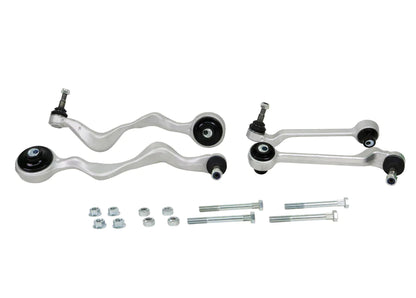 Whiteline KTA255 BMW E81 E82 E90 E91 Front Suspension Alloy Wishbone Control And Radius Arm Kit (Inc. 128i, 135i, 328i & 335i)