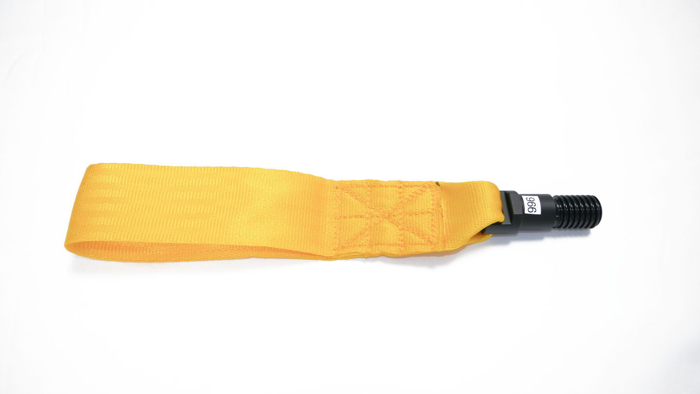 Xatrix Porsche 996 911 Tow Strap - Yellow