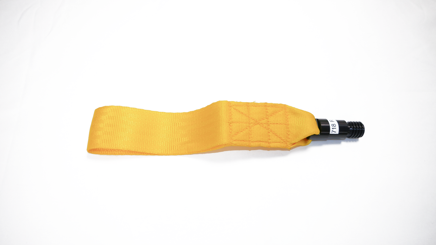 Xatrix Porsche 718 Cayman GT4 Tow Strap - Yellow