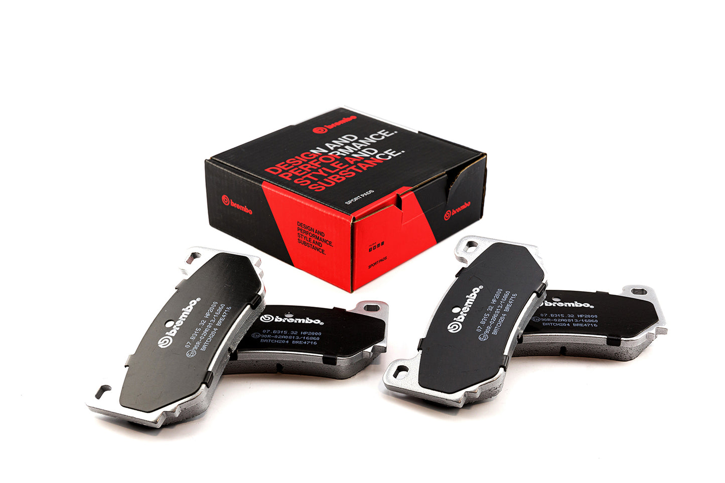 Brembo 07.B315.32SPORT | HP2 brake pads 07.B315.32