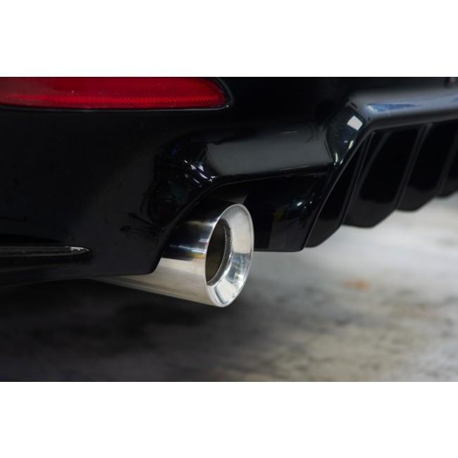 Cobra Exhaust Replacement Single Larger 3.5" M Performance Exhaust Tip - Black Ceramic