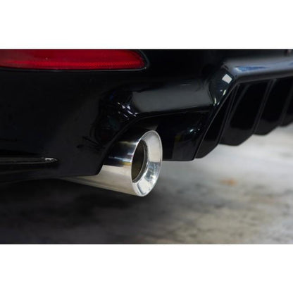 Cobra Exhaust Replacement Single Larger 3.5" M Performance Exhaust Tip - Black Ceramic