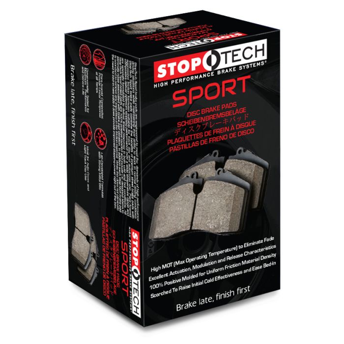 EBC 309.06420 StopTech Sport Brake Pads with Shims and Hardware