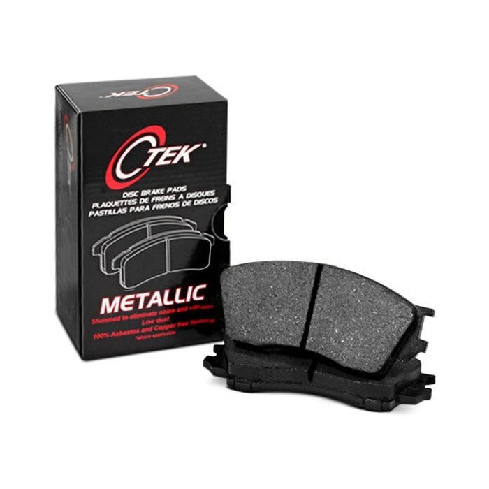 EBC 102.14800 CTek SemiMetallic Brake Pads with Shims