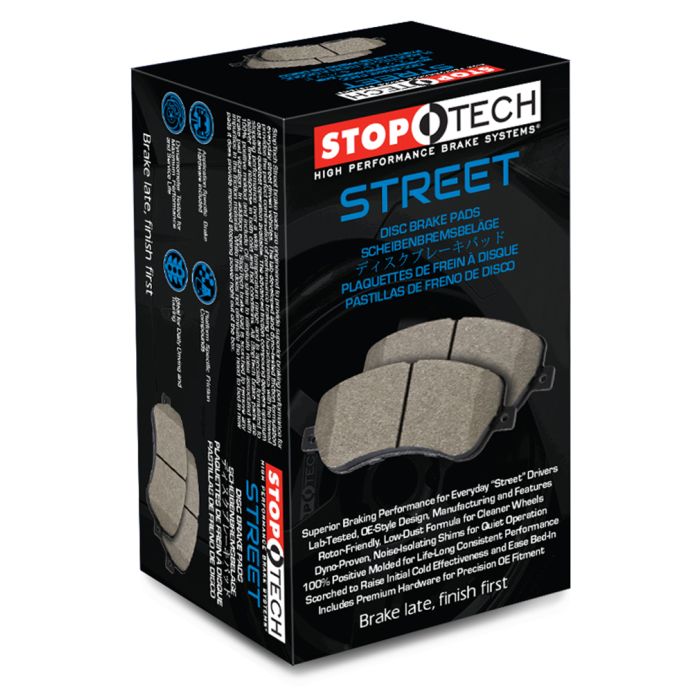 EBC 308.04920 StopTech Street Brake Pads with Shims and Hardware