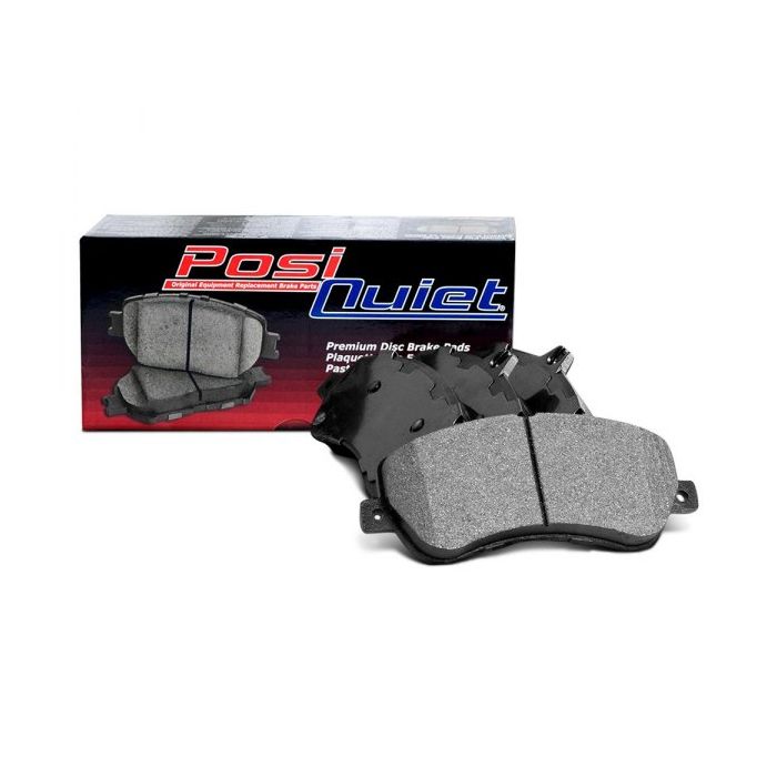 EBC 104.16780 Posi Quiet SemiMetallic Brake Pads with Hardware