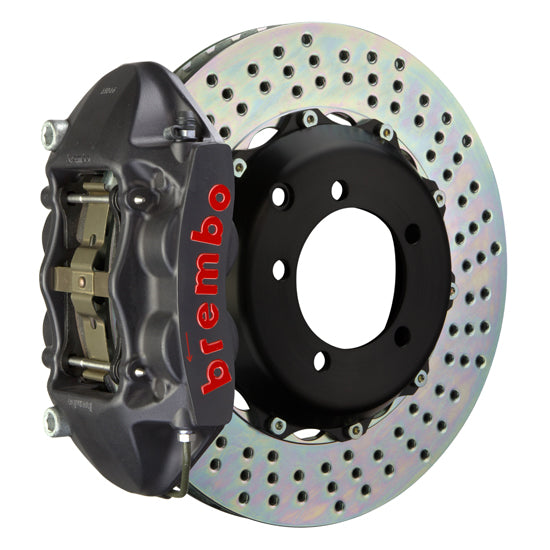 Brembo 2P-.6007A (R) 4-Piston Cast Monobloc Calipers  328x28mm (12.9'') 2-Piece Discs Brake Disc