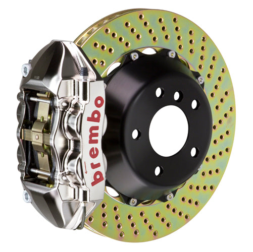 Brembo 2P-.9069A (R) 4-Piston Billet Monobloc Calipers  380mm (15'') 2-Piece Discs Brake Disc