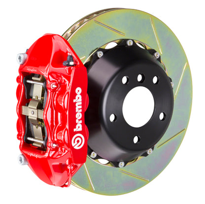 Brembo 2P-.9044A 4-Piston Monobloc Calipers  380x28mm (15") 2-Piece Discs Brake Disc (Rear)