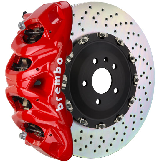 Brembo 1Q-.9609A (F) 8-Piston Cast Monobloc Calipers  412x38mm (16.2") 2-Piece Discs Brake Disc