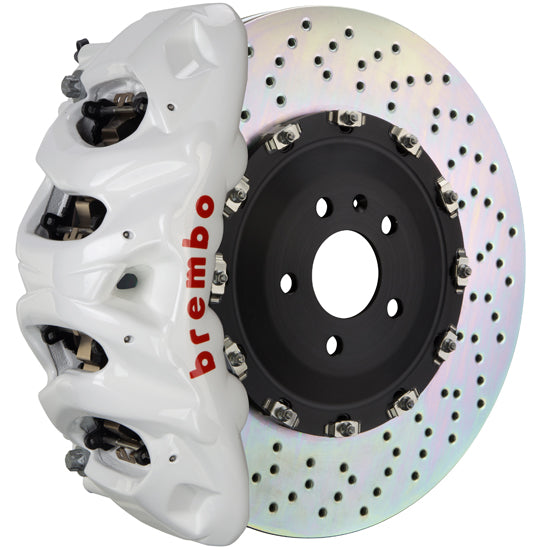 Brembo 1Q-.9609A 8-Piston Cast Monobloc Calipers  412x38mm (16.2") 2-Piece Discs Brake Disc (Front)