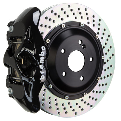 Brembo 2S-.9013A 4-Piston Cast Monobloc Calipers  380x28mm (15'') 2-Piece Discs Brake Disc (Rear)