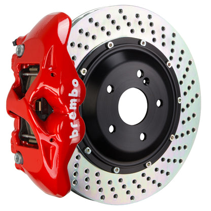 Brembo 2S-.9013A (R) 4-Piston Cast Monobloc Calipers  380x28mm (15'') 2-Piece Discs Brake Disc