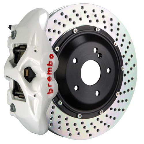 Brembo 2S-.9013A 4-Piston Cast Monobloc Calipers  380x28mm (15'') 2-Piece Discs Brake Disc (Rear)