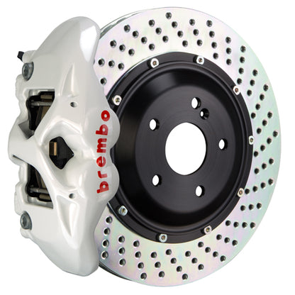 Brembo 2S-.9022A 4-Piston Cast Monobloc Calipers  380mm (15'') 2-Piece Discs Brake Disc (Rear)