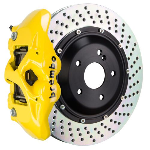 Brembo 2S-.9022A 4-Piston Cast Monobloc Calipers  380mm (15'') 2-Piece Discs Brake Disc (Rear)