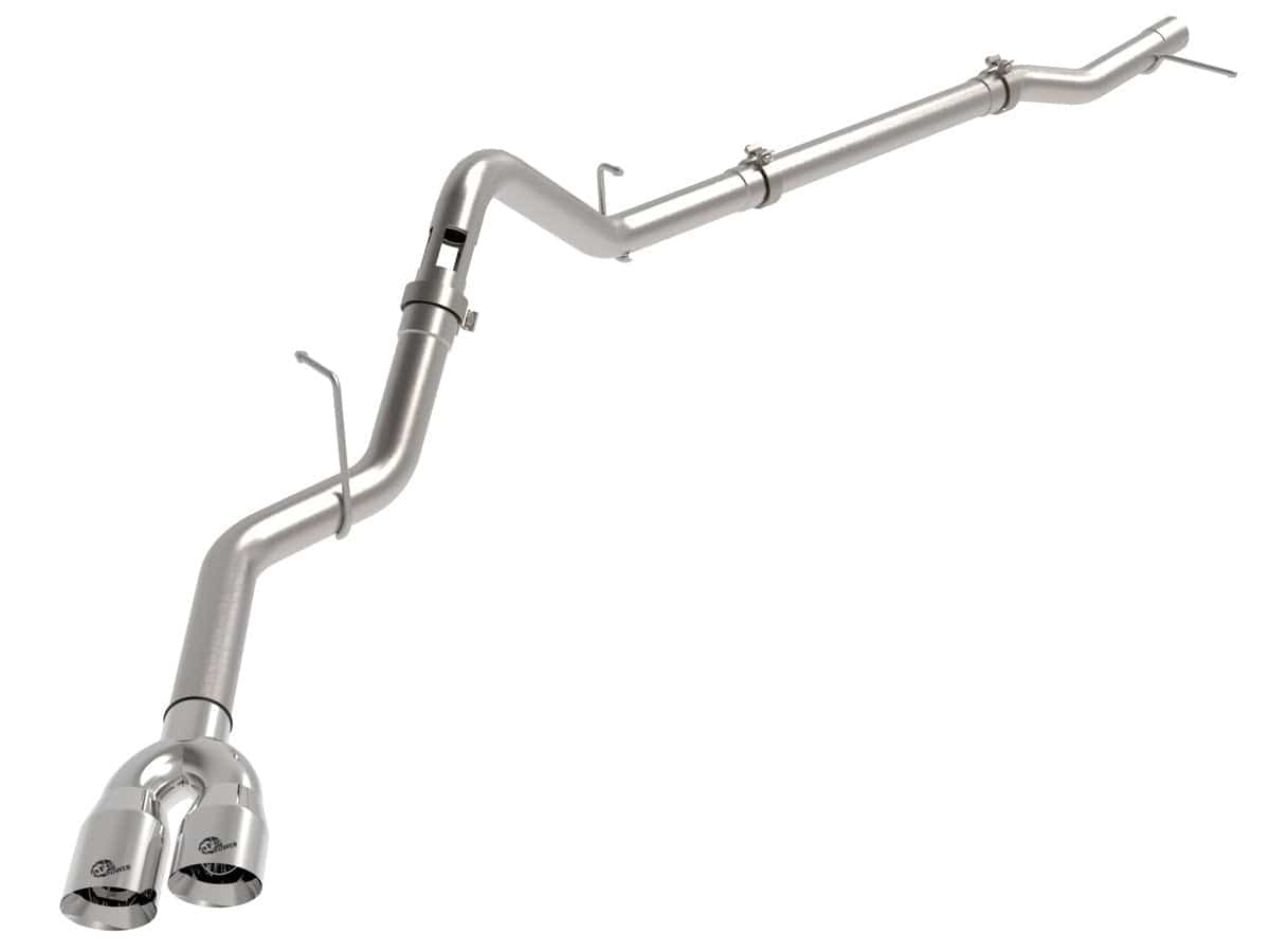 Rebel XD Series 3 IN 304 Stainless Steel DPF-Back Exhaust w/Dual Polished Tips | ML Performance Car Parts