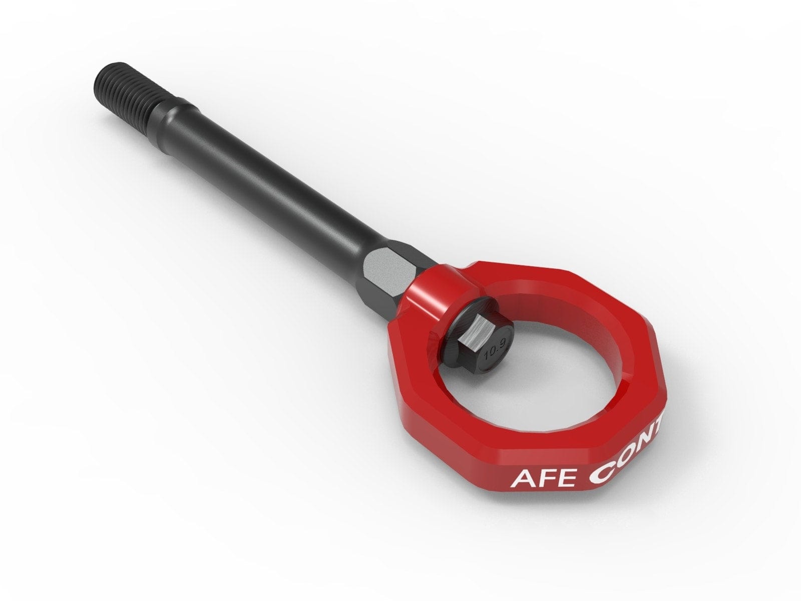 aFe CONTROL Front Tow Hook Red | ML Performance Car Parts