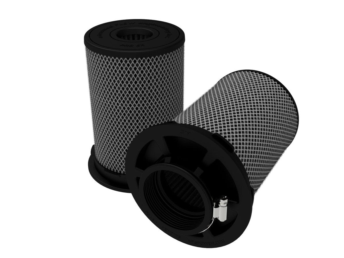 Momentum Intake Replacement Air Filter w/ Black Pro 5R Media (Pair) | ML Performance Car Parts