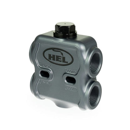 HEL Performance HEL-OIT-82 Solid Billet Aluminium In-line Oil Cooler Thermostat 82°C (179.6°F)