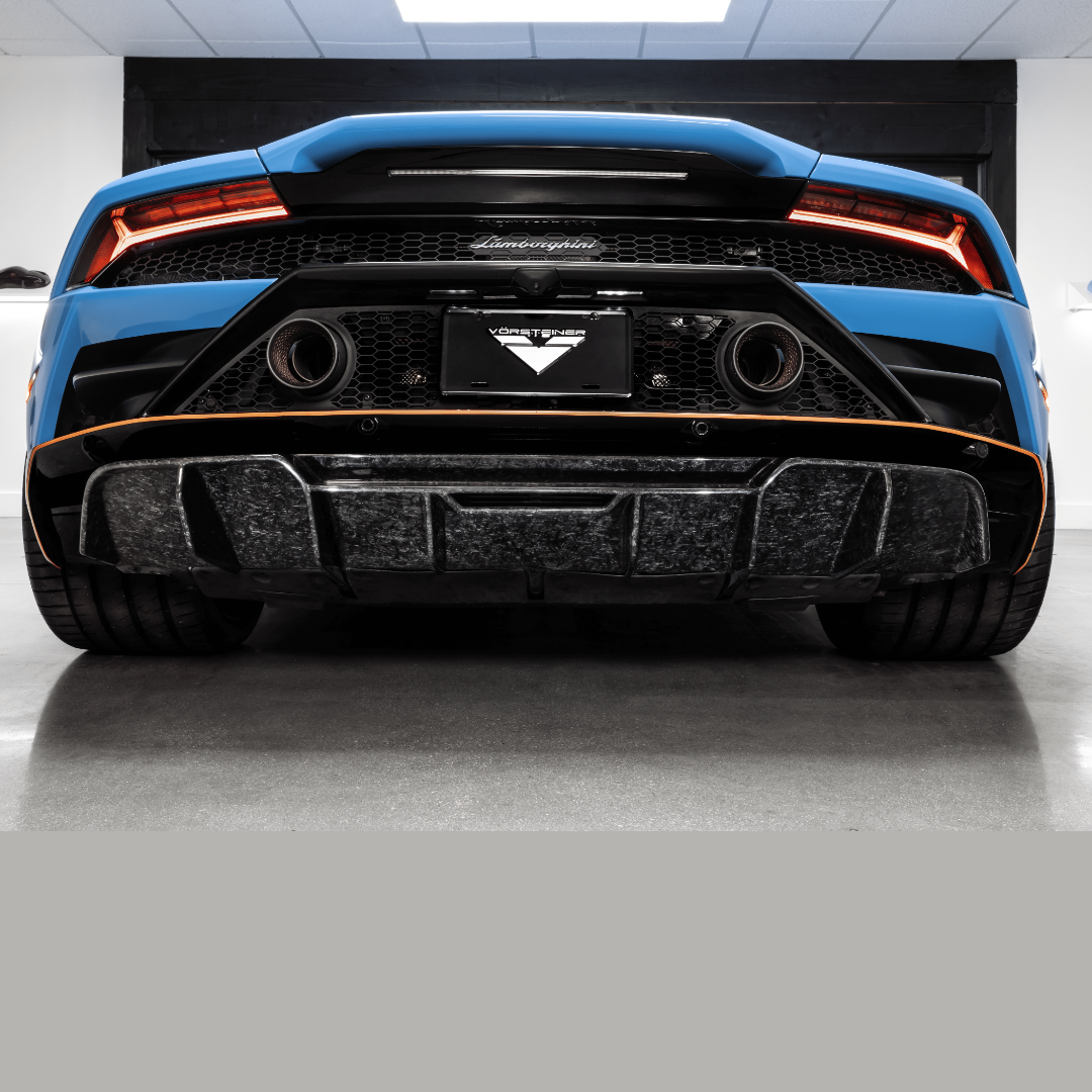 Vorsteiner 3055LOV Lamborghini Huracan EVO Monza Edizione Rear Diffuser (Carbon Matrix) | ML Performance