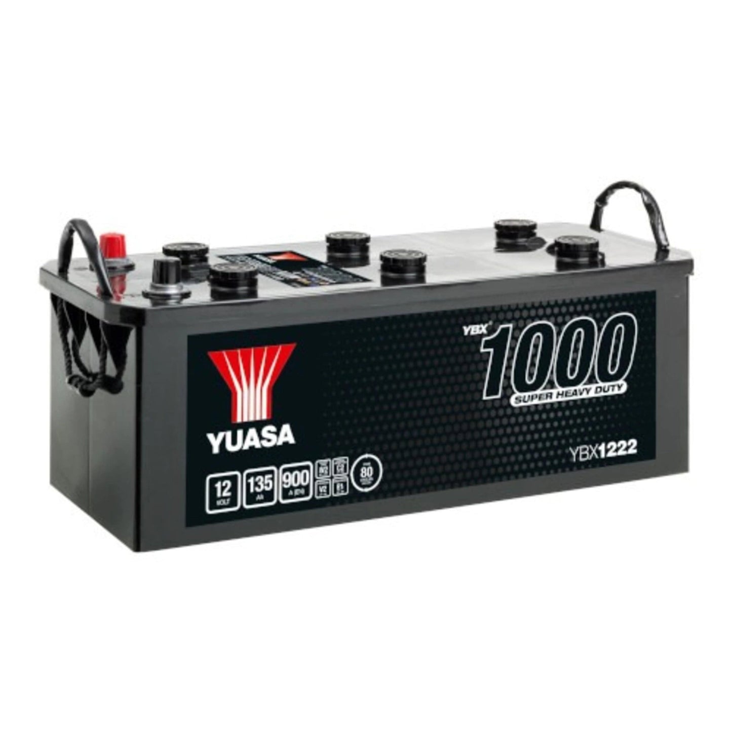 Yuasa YBX1222 Super Heavy Duty Commercial Battery: Type 622HD - YBX1222