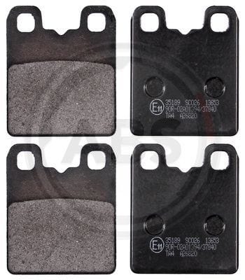 A.B.S. 35189 Brake Pad Set, Disc Parking Brake