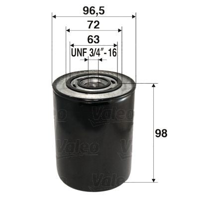 Valeo 586007 Oil Filter