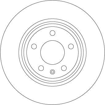 Trw DF6981S Brake Disc