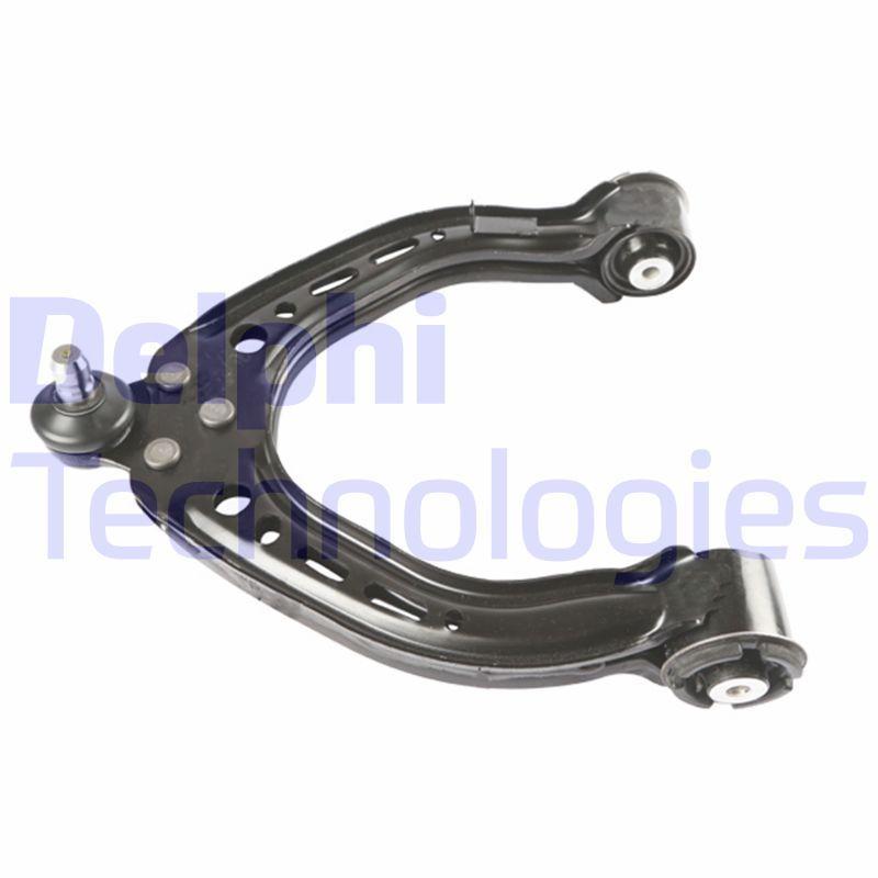 DELPHI TC8273 Suspension arm for TESLA Model S (5YJS) with ball joint, Left, Upper, Front, Trailing Arm