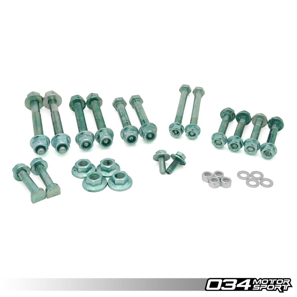 034Motorsport B5 C5 Control Arm Kit Hardware Kit with Steel Uprights - ML Performance UK