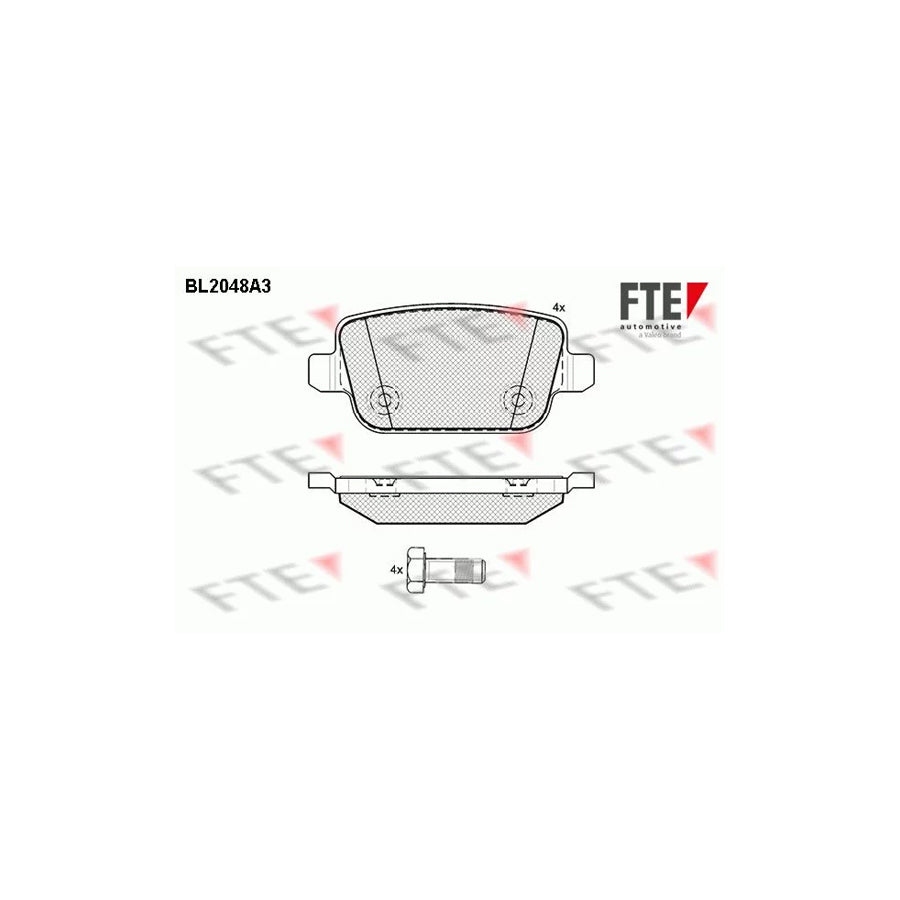 Fte 9010634 Brake Pad Set | ML Performance UK Car Parts