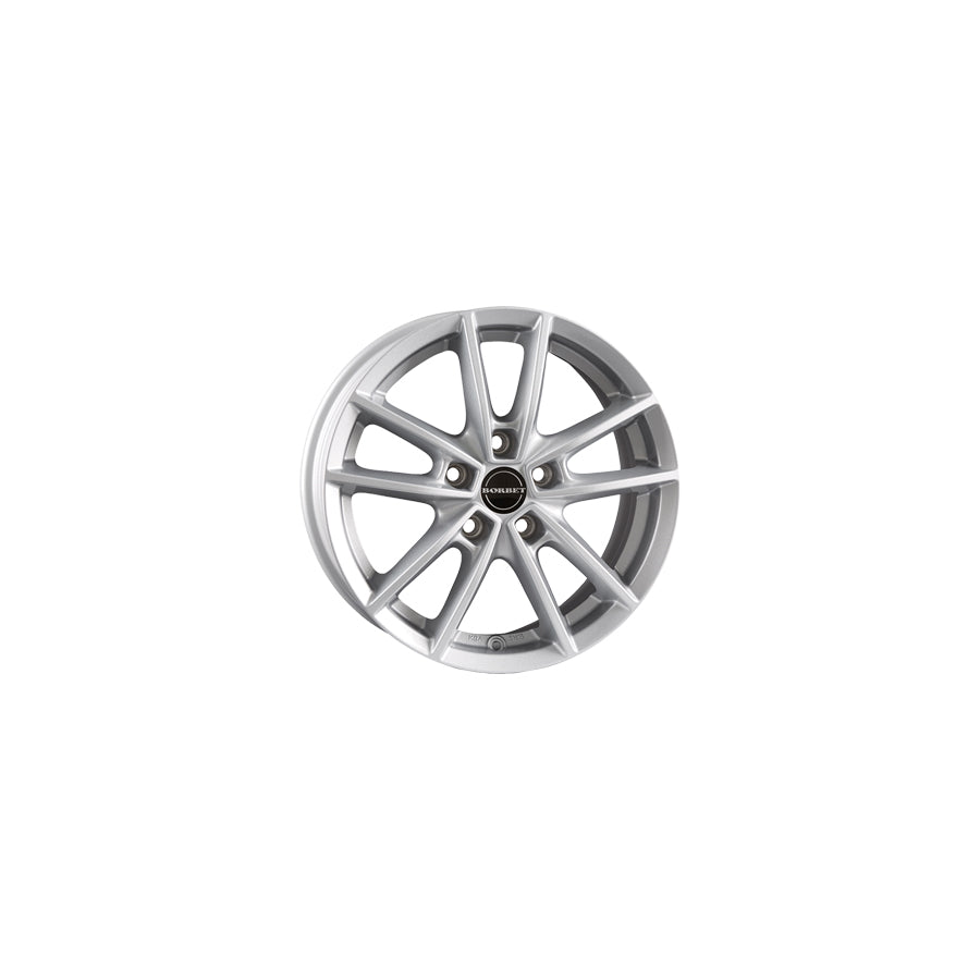 Borbet W 6.5x16 ET40 W 65640114,3572,5CS/T Crystal Silver Wheel | ML Performance UK Car Parts