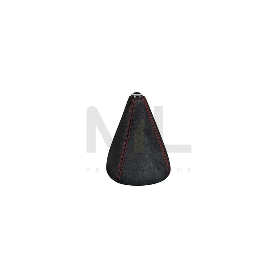 PILOT Premium 05040 Gear stick gaiter Leather, Black, Red, Universal | ML Performance Car Parts