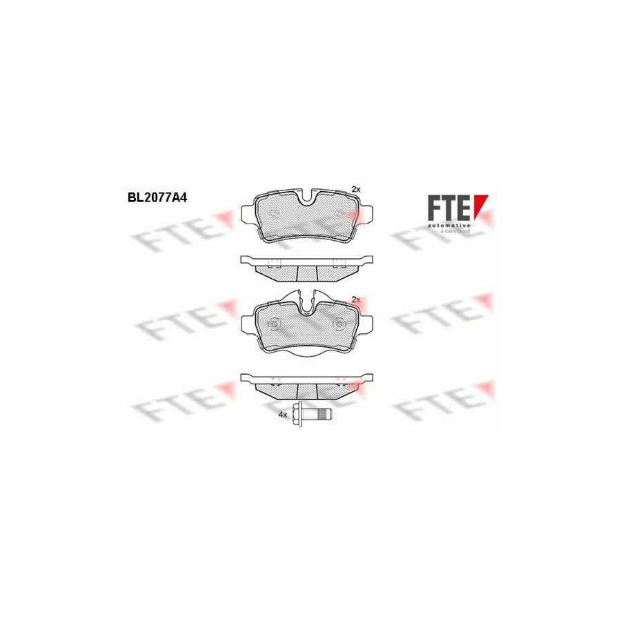 Fte BL2077A4 Brake Pad Set | ML Performance UK Car Parts