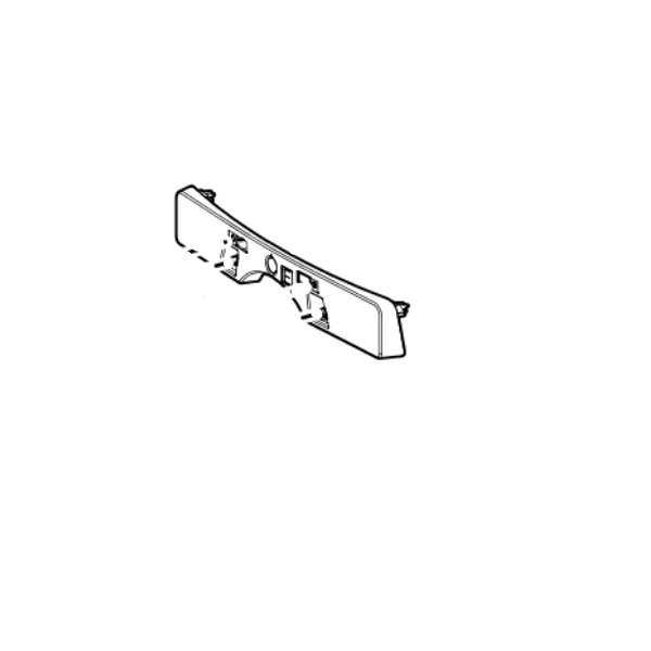 Genuine Lexus 52114-33520 ES Phase 1 Number Plate Bracket