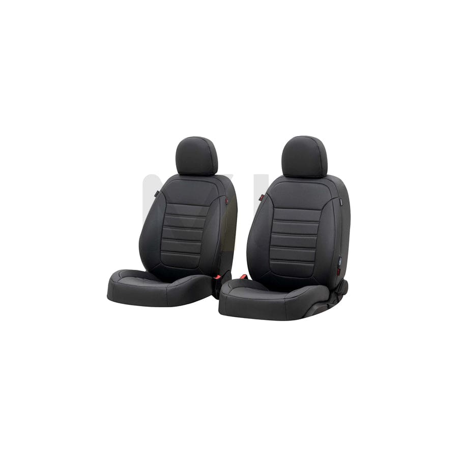 WALSER Robusto 38519 Car seat cover Black, PVC, Front | ML Performance Car Parts