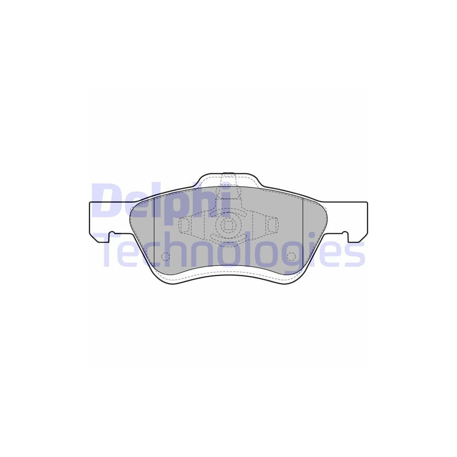 Delphi Lp2161 Brake Pad Set