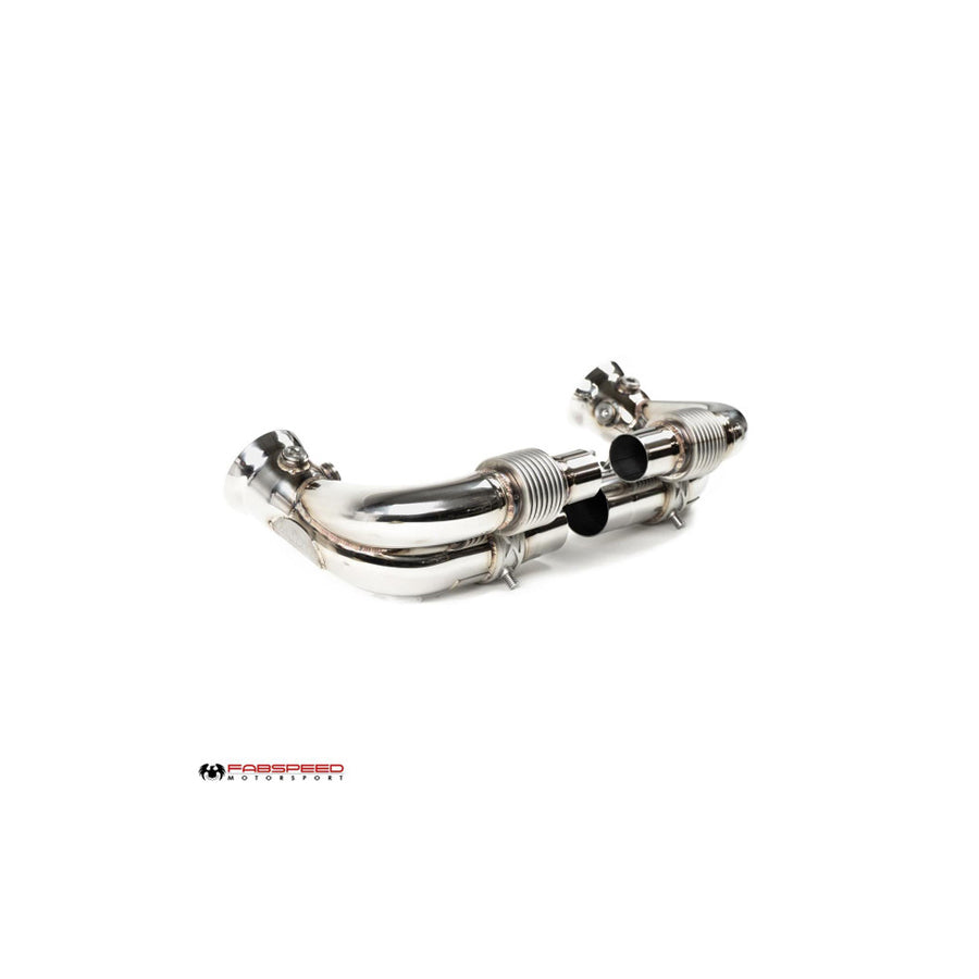 Fabspeed Porsche 997.2 GT3 / GT3 RS Side Muffler Bypass Pipes (2010-2011) | ML Performance UK