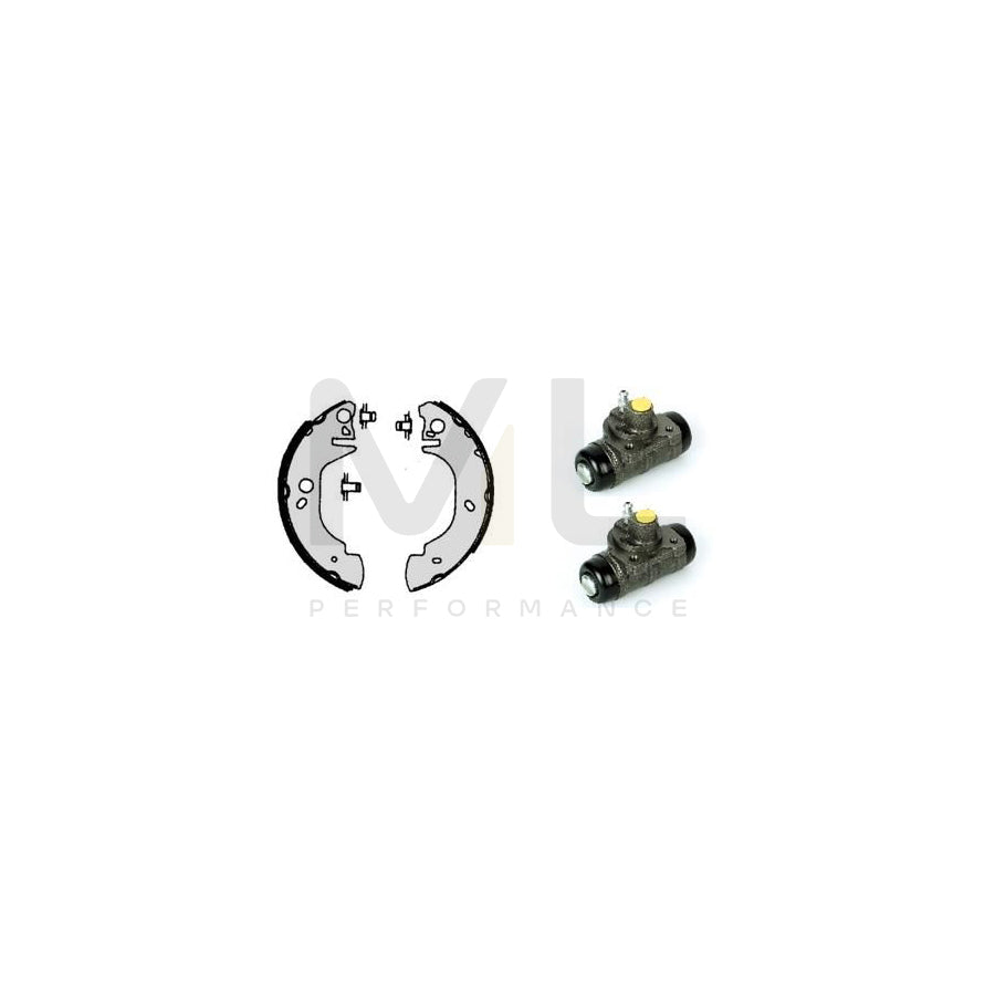 BREMBO STANDARD KIT H 24 035 Brake Shoe Set for FORD TRANSIT Ø: 254mm | ML Performance Car Parts