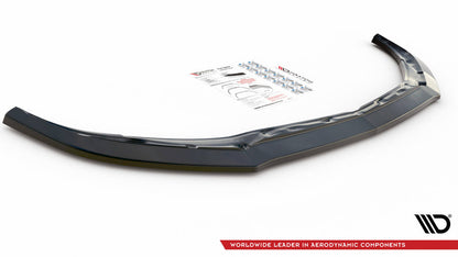 Maxton Design Mercedes Benz C63 AMG Coupe C205 (Facelift) Front Splitter V.3