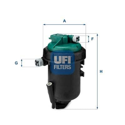 UFI 55.181.00 Fuel Filter