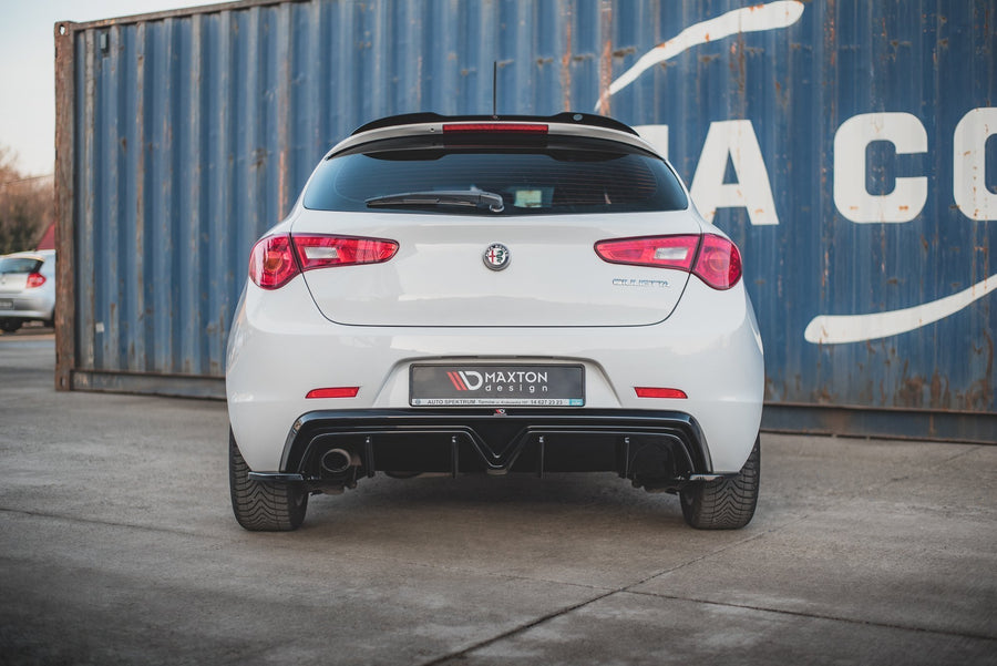 Maxton Design Alfa Romeo Giulietta (Facelift) Single Exhaust Rear Valance